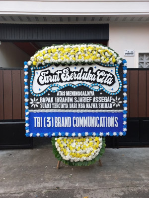 Papan Bunga Duka di Sunyaragi
